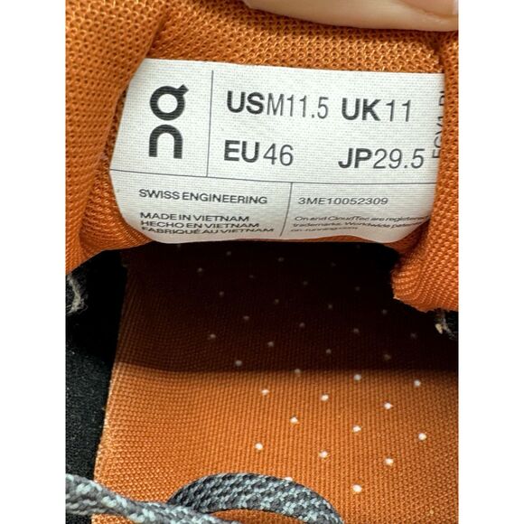 On Men's Cloudhorizon Waterproof Hiking Shoes Lead Mineral Size 11.5 NEW - Picture 6 of 8